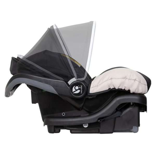 Baby Trend Infant and Toddler Double Stroller & Car Seat Combo, 2 Pc Set, Khaki - 9
