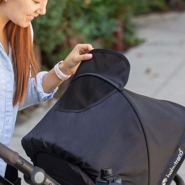 Baby Trend Morph Single to Double Modular Travel System, Black - 12