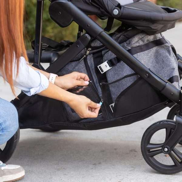Baby Trend Morph Single to Double Modular Travel System, Black - 15