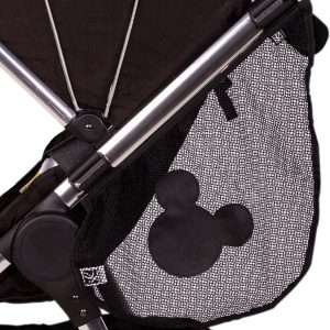 Disney Baby by J.L. Childress Side Sling Cargo Net, Stroller Organizer & Storage, Mickey Black - 1