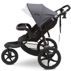 Jeep Classic Jogging Stroller by Delta Chidlren, Grey - 3