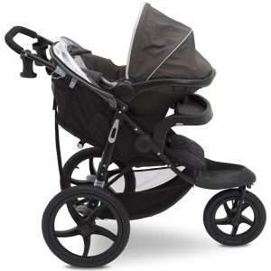 Jeep Classic Jogging Stroller by Delta Chidlren, Grey - 5