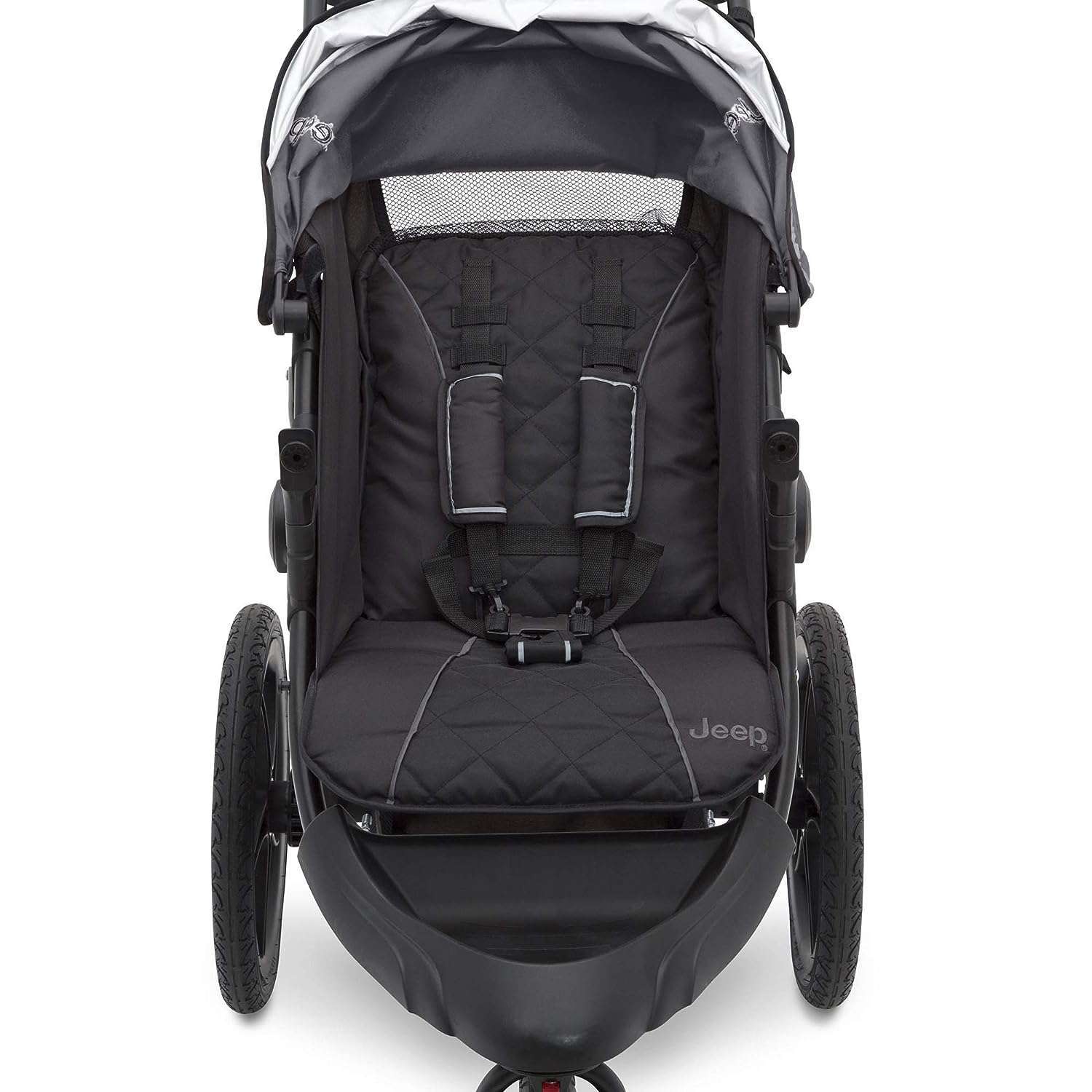 Jeep Classic Jogging Stroller by Delta Chidlren, Grey - 6