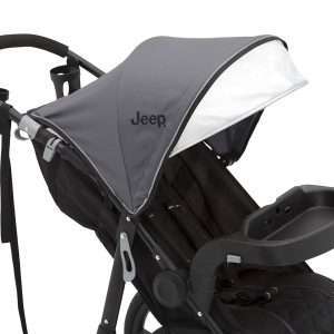 Jeep Classic Jogging Stroller by Delta Chidlren, Grey - 7
