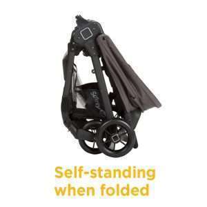 Safety 1st Smooth Ride Travel System with OnBoard 35 LT Infant Car Seat, Monument - 10
