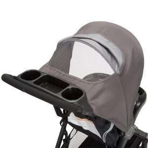Safety 1st Smooth Ride Travel System with OnBoard 35 LT Infant Car Seat, Monument - 17