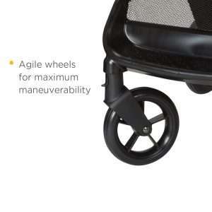 Safety 1st Smooth Ride Travel System with OnBoard 35 LT Infant Car Seat, Monument - 2