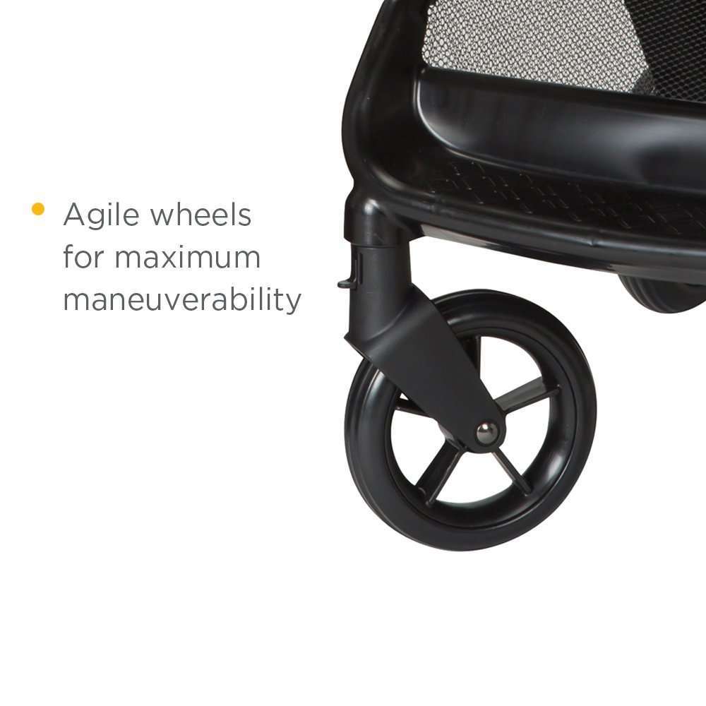 Safety 1st Smooth Ride Travel System with OnBoard 35 LT Infant Car Seat, Monument - 2