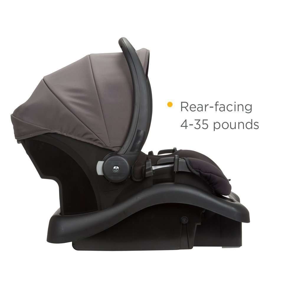 Safety 1st Smooth Ride Travel System with OnBoard 35 LT Infant Car Seat, Monument - 4