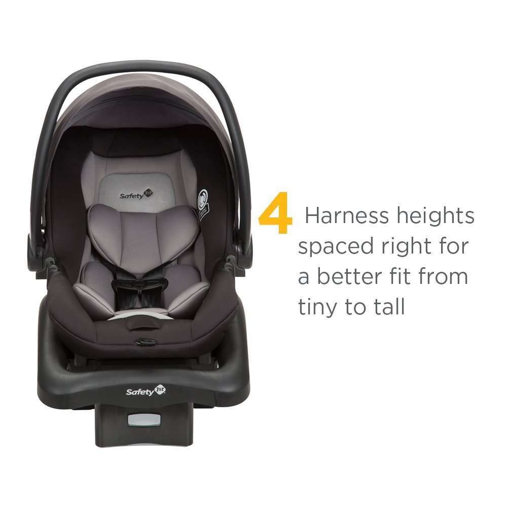 Safety 1st Smooth Ride Travel System with OnBoard 35 LT Infant Car Seat, Monument - 6
