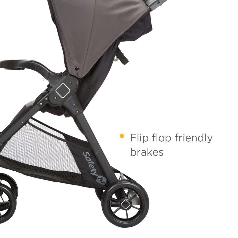 Safety 1st Smooth Ride Travel System with OnBoard 35 LT Infant Car Seat, Monument - 7