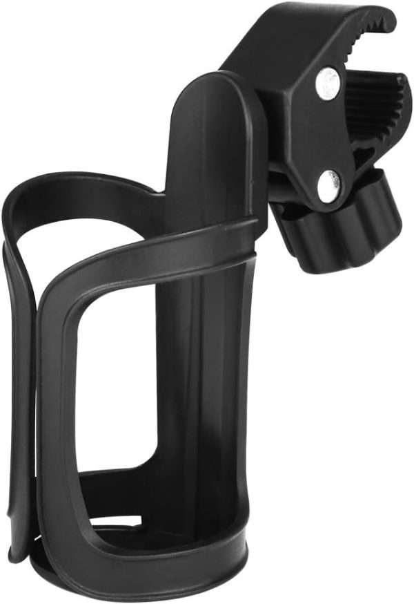 Accmor Bike Cup Holder, Bike Water Bottle Holders, Universal 360 Degrees Rotation Cup Holder for Bicycle, Stroller, Scooter, Walker, Wheelchair, Bike Bottle Holders for Kids Adults - 1
