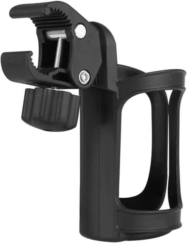 Accmor Bike Cup Holder, Bike Water Bottle Holders, Universal 360 Degrees Rotation Cup Holder for Bicycle, Stroller, Scooter, Walker, Wheelchair, Bike Bottle Holders for Kids Adults - 3