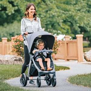 Chicco Bravo Quick-Fold Stroller - Black - Black - 2