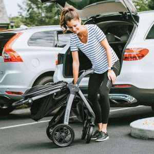Chicco Bravo Quick-Fold Stroller - Black - Black - 5