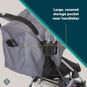 Safety 1st Easy-Fold Compact Stroller, Dorsal - 6