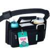 Stroller Organizer Non Slip Straps Stroller Caddy With Cup Holder, Stroller Bag for Phone, Pet Stroller Accessories, Universal Fits Uppababby Vista v2 Wonderfold Wagon, Doona - 1