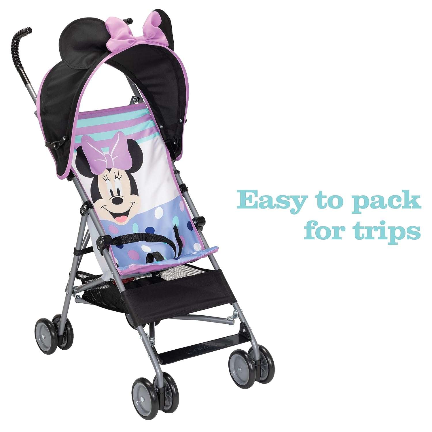 Disney Baby Character Umbrella Stroller, Eye-catching, Fun, 3D Stroller, Minnie Play All Day - 2