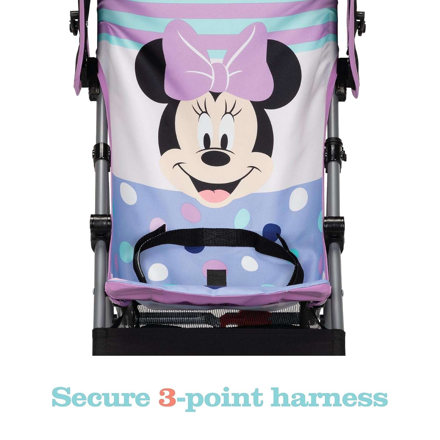 Disney Baby Character Umbrella Stroller, Eye-catching, Fun, 3D Stroller, Minnie Play All Day - 5