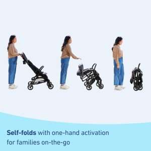 Graco Ready2Jet Compact Stroller – Compact Travel Stroller with Automatic Fold - 2