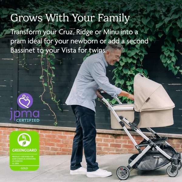 UPPAbaby Bassinet-Compatible with Vista, Cruz, Ridge, Minu Strollers-Overnight Sleep Solution-Mattress, Sheet, and Bug Shield Included-Anthony - 3UPPAbaby Bassinet-Compatible with Vista, Cruz, Ridge, Minu Strollers-Overnight Sleep Solution-Mattress, Sheet, and Bug Shield Included-Anthony - 3UPPAbaby Bassinet-Compatible with Vista, Cruz, Ridge, Minu Strollers-Overnight Sleep Solution-Mattress, Sheet, and Bug Shield Included-Anthony - 3UPPAbaby Bassinet-Compatible with Vista, Cruz, Ridge, Minu Strollers-Overnight Sleep Solution-Mattress, Sheet, and Bug Shield Included-Anthony - 3