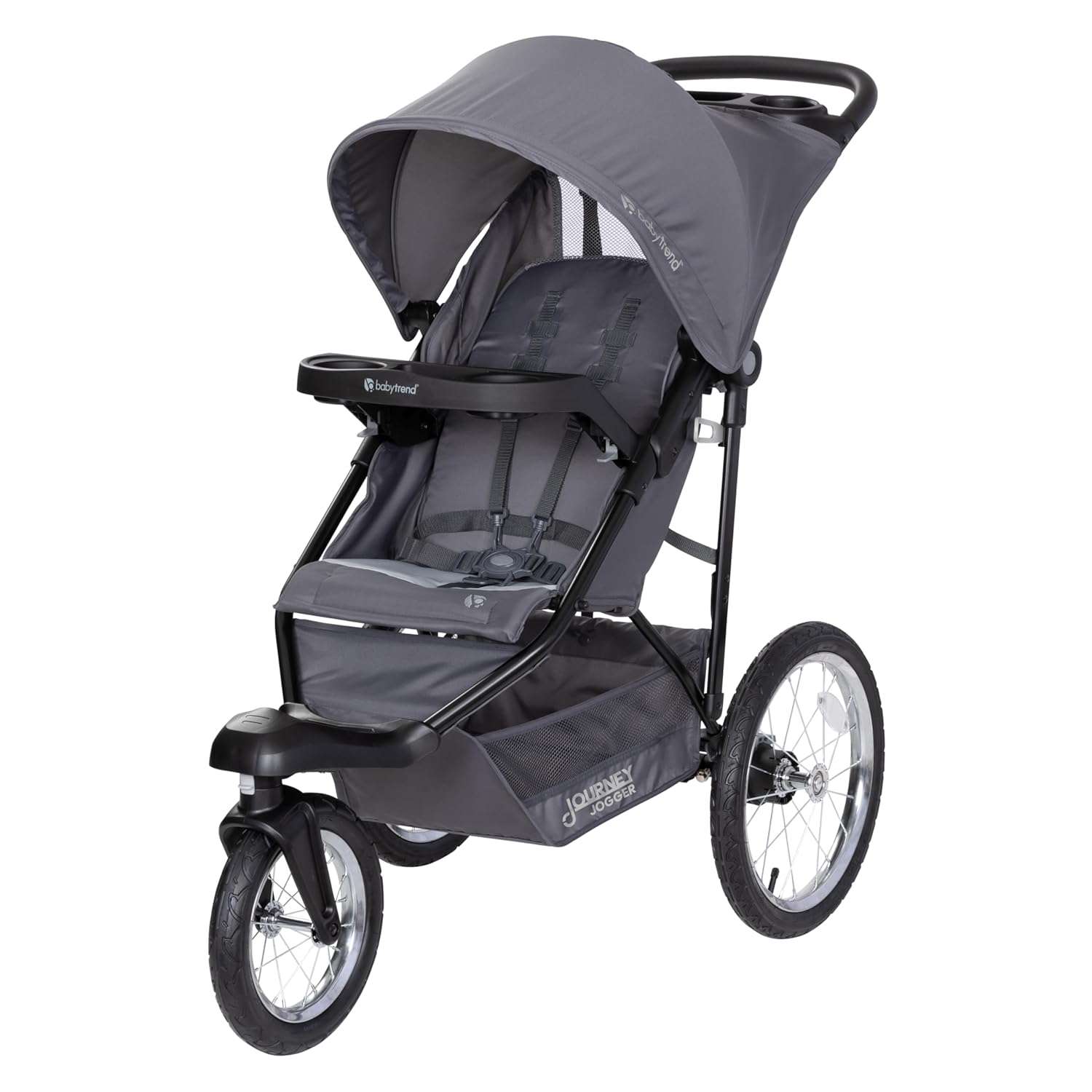 Baby Trend Journey Jogging Stroller, Stellar Grey - 1