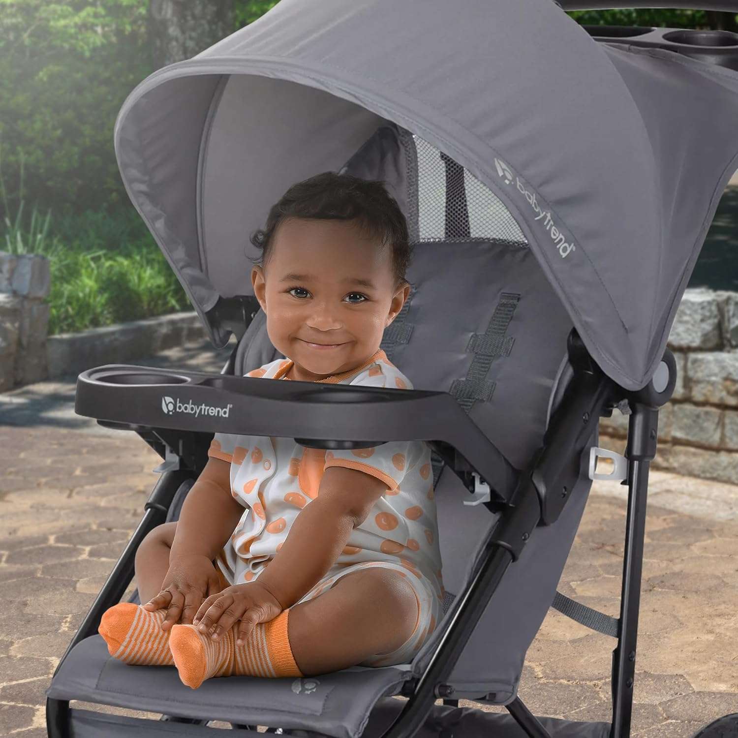 Baby Trend Journey Jogging Stroller, Stellar Grey - 2