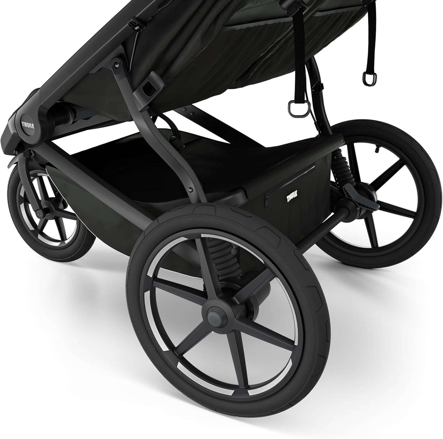 Thule Urban Glide 3 Single Child All-Terrain Stroller, Full-Suspension System, Air-Filled Tires, Upright seat with Adjustable Recline and Built-in legrest - 4