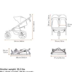 Thule Urban Glide 3 Single Child All-Terrain Stroller, Full-Suspension System, Air-Filled Tires, Upright seat with Adjustable Recline and Built-in legrest - 7