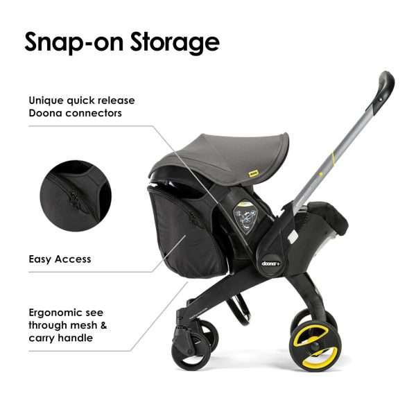 DOONA Snap-On Storage - Compatible Car Seat & Stroller - 2