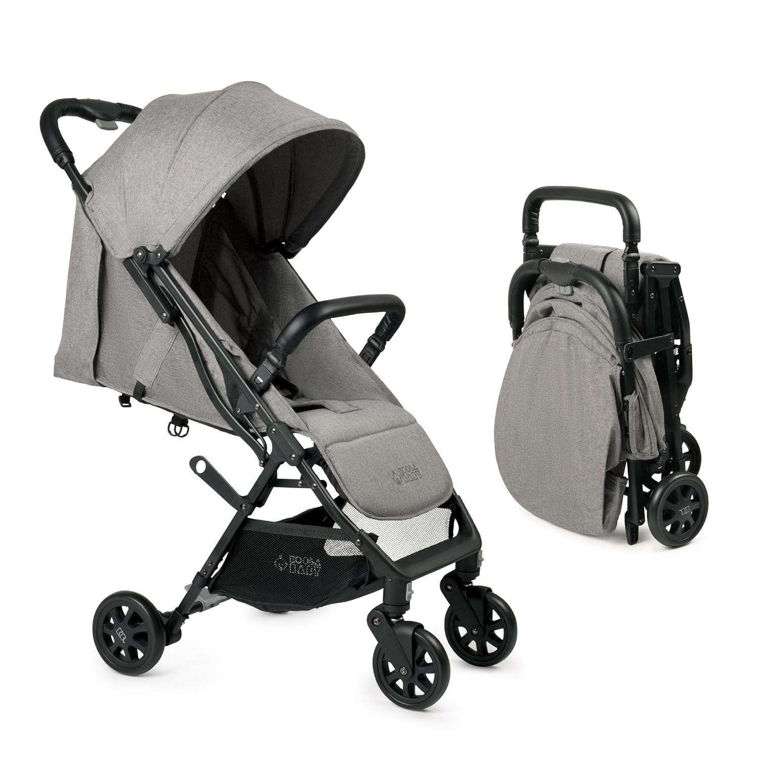 Lightweight Travel Stroller for Baby & Toddlers - Easy Fold & Compact Stroller with Canopy, Storage Basket, Multi-Position Recline & Convenient One-Hand Fold - 1