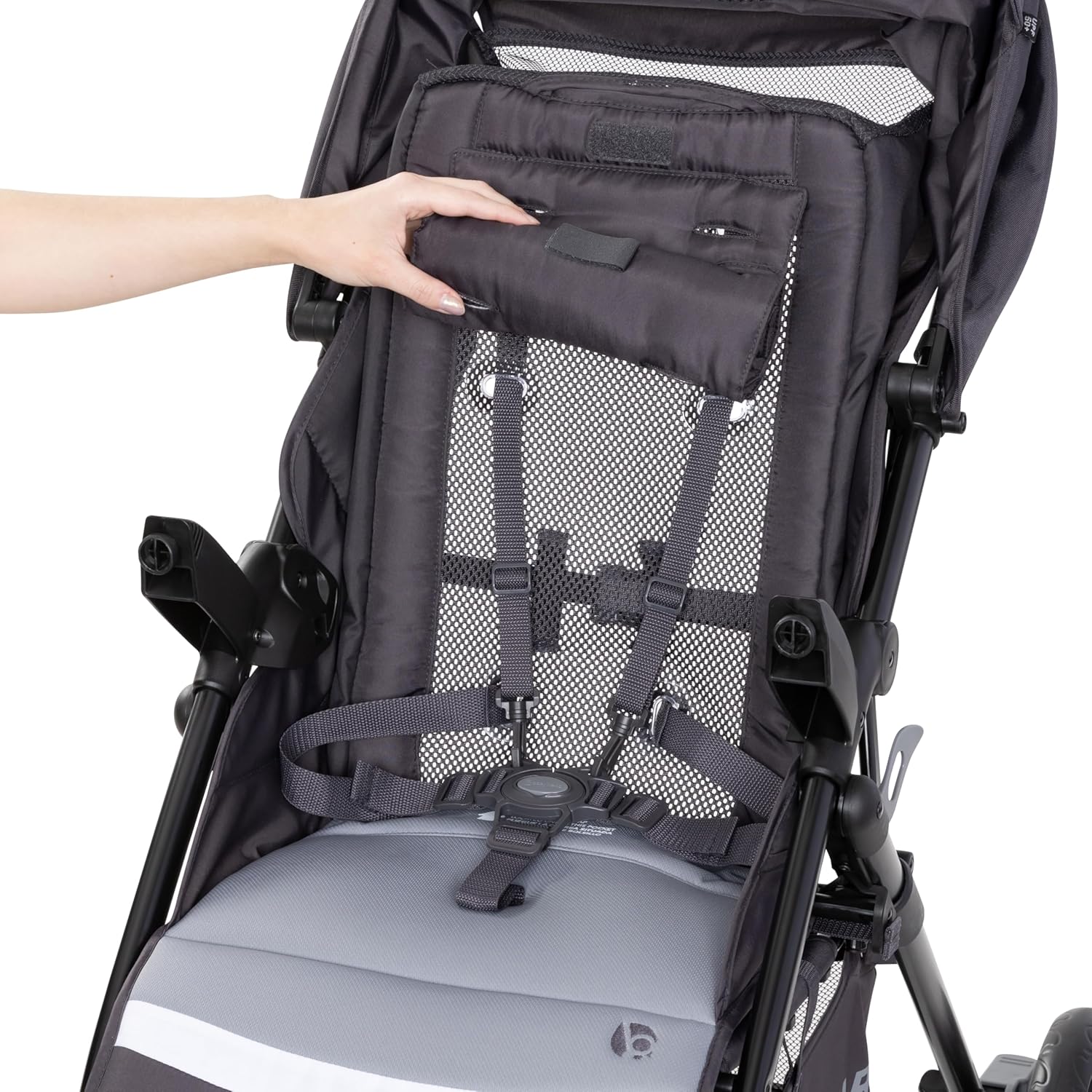 Baby Trend Sonar Seasons Stroller, Liberty Grey - 7