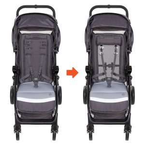 Baby Trend Sonar Seasons Stroller, Liberty Grey - 8