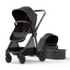 Mompush Ultimate 2 Baby Stroller for Infant and Toddler with Newborn Mode and Reversible Seat, All-Terrain Stroller with All-Wheel Suspension, Includes Car Seat Adapter and Large Storage Basket - 1