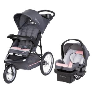 Baby Trend Expedition® Jogger Travel System with EZ-Lift™ Infant Car Seat, Dash Pink - 1