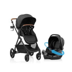 Evenflo Shyft Intuiti Travel System with Revolve180 LiteMax™ NXT Rotating Rear-Facing Lightweight Preemie and Infant Car Seat 3-30 lbs. - 1