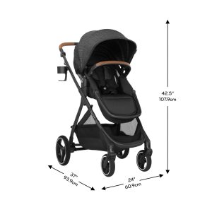 Evenflo Shyft Intuiti Travel System with Revolve180 LiteMax™ NXT Rotating Rear-Facing Lightweight Preemie and Infant Car Seat 3-30 lbs. - 10