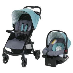 Graco Verb Travel System - Includes Verb Stroller and SnugRide 30 Infant Car Seat, Merrick - Stroller and Carseat Combo - 1