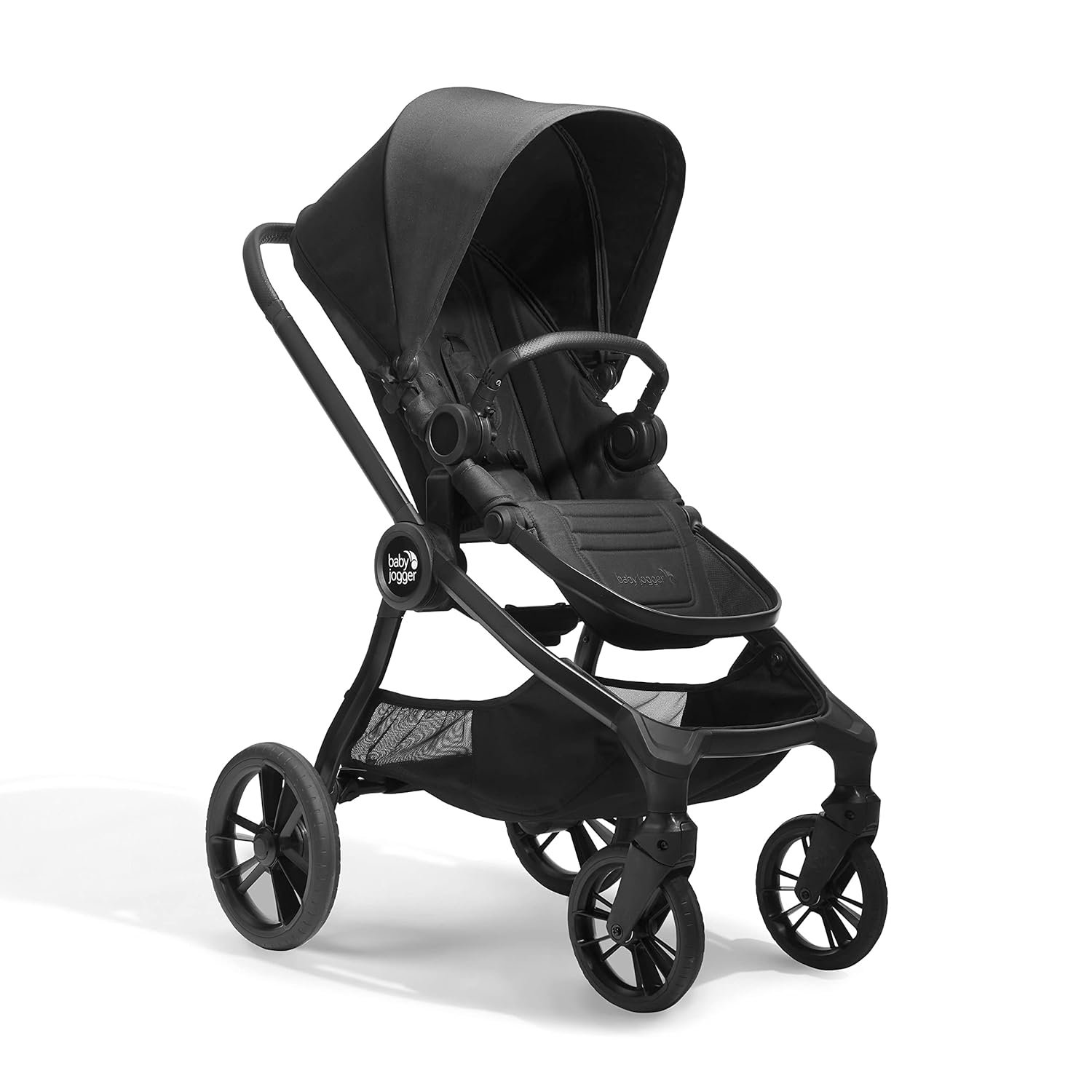 Baby Jogger City Sights Stroller - Convertible Stroller with Compact Fold Rich Black - 1