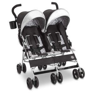 Jeep Scout Double Stroller, Charcoal Galaxy - 1