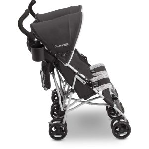 Alternative view of Jeep Scout Double Stroller, Charcoal Galaxy