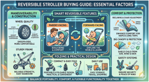 Baby Stroller for Comfortable Family Walks