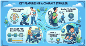 Lightweight, Foldable & Travel-Friendly Baby Strollers