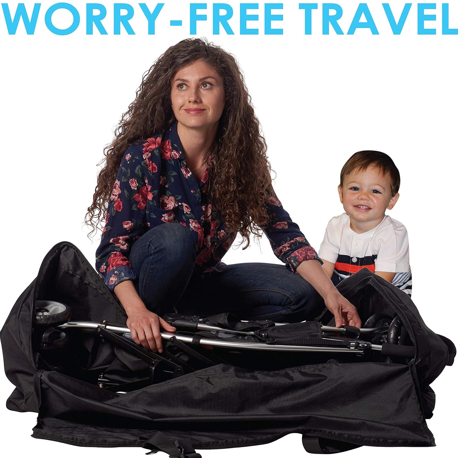 Stroller Travel Bag for Standard or Double/Dual Strollers - Image 6