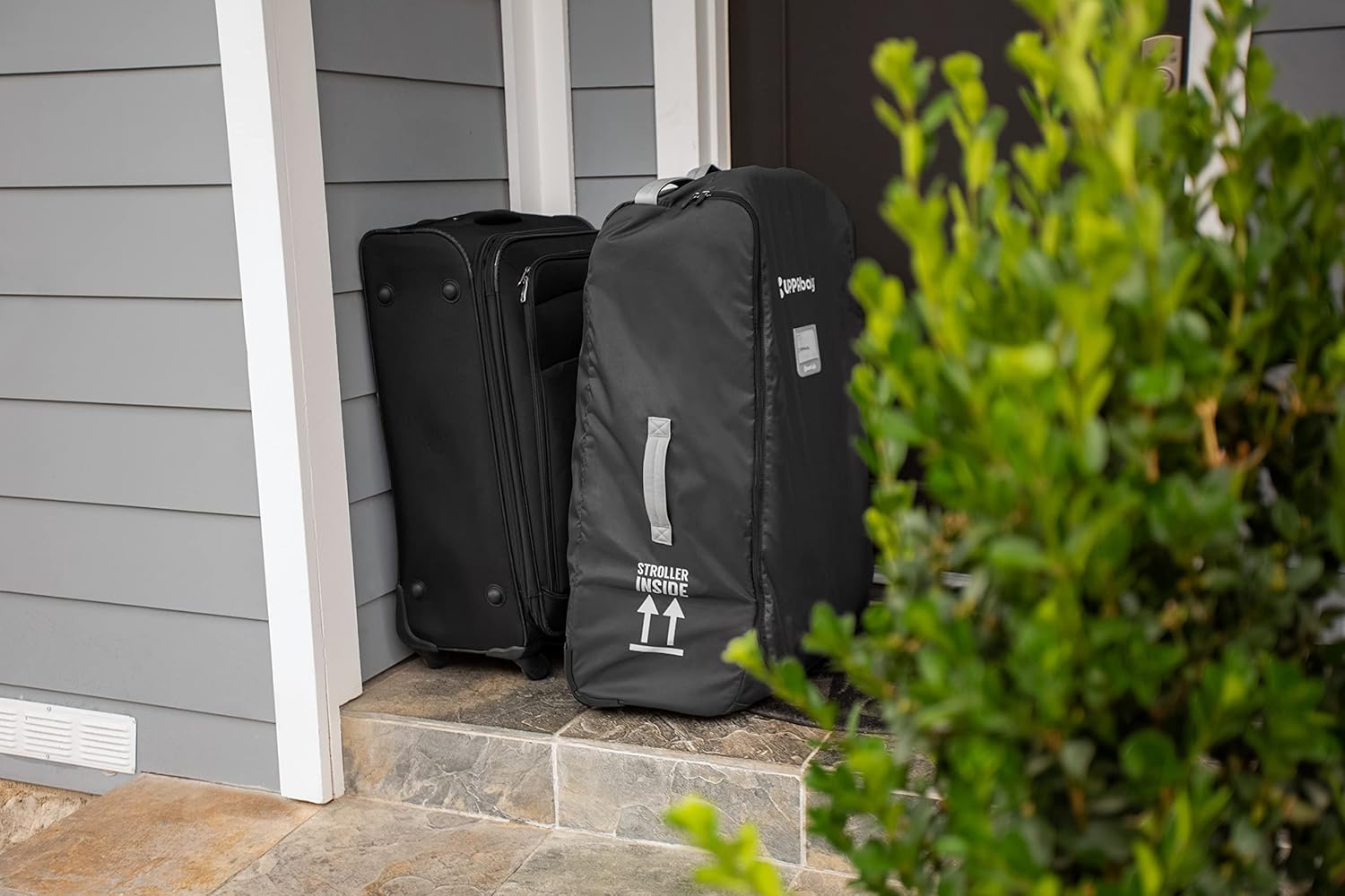 UPPAbaby Travel Bag for Vista and Cruz Strollers - Includes TravelSafe Program Coverage, Inner Wheel Bag and Storage Pocket - Smooth Wheels, Handles + Durable Design - Image 8